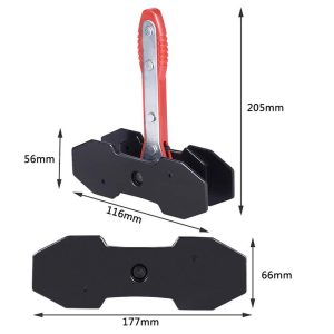 Ratchet Piston Spreader Brake Caliper Press Tool 360 Degree with 2 Additional Steel Plate