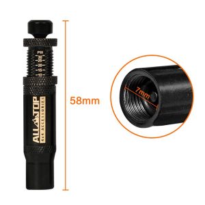 4Pcs Tire Deflator Kit Adjustable Auto-Stop Tyre Air Down Tool for Car Truck Vehicles UTV