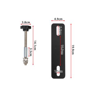 Traction Board Mount Pin Kit Rack Holder Bracket Roof Rack Mount for Recovery Track