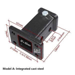 Trailer Receiver Tube Car Bolt On Receiver Tube Trailer Hitch Receiver Adapter For Pickup Trucks