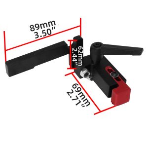Upgrades Type 75 Angular Track Cap Obliques Track Caps Woodworking Accessory for T Grooves Woodworking Application