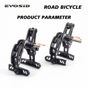 1Pair Bicycle C Brake Brake Calipers Dual Pivot Caliper for Road Bike Folding Bike