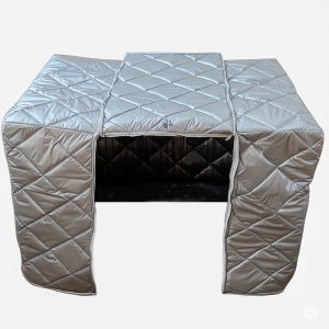 Custom Cover Dual-Layer Insulated Waterproof Pet Cage Cover Equipment Cover for Cold Weather Protection