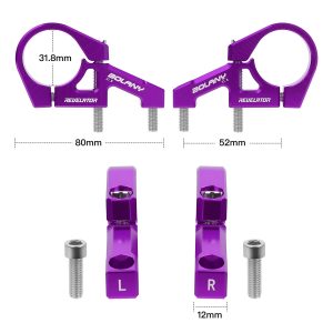 31.8mm Direct Mount Bike Stem Aluminium Alloy Handlebar Clamp Great Terrain Adaptability