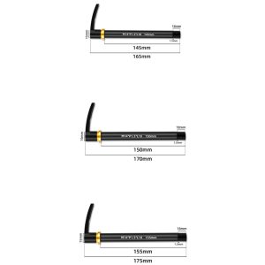 Bicycle Thru Axle Adapter Boost Forks Quick Release Thru Axle with Handle