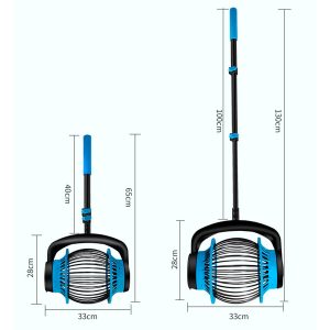 Tennis Ball Collector Roller No Bending Tennis Rolling Picker for 1.5 Inch-3 Inch Balls