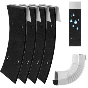 4pcs Gutter Noise Dampeners Rain Noise Downspout Silencer Insert Adjustable Downspout Drip Silencer for Outdoor Sound Reducer