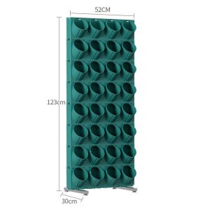 Vertical Wall Planter Garden Wall Flower Rack Plant Holder Container for Green Plant Wall Hanging Planter